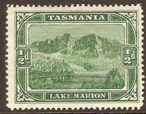 Tasmania 1899 d Deep green. SG229.