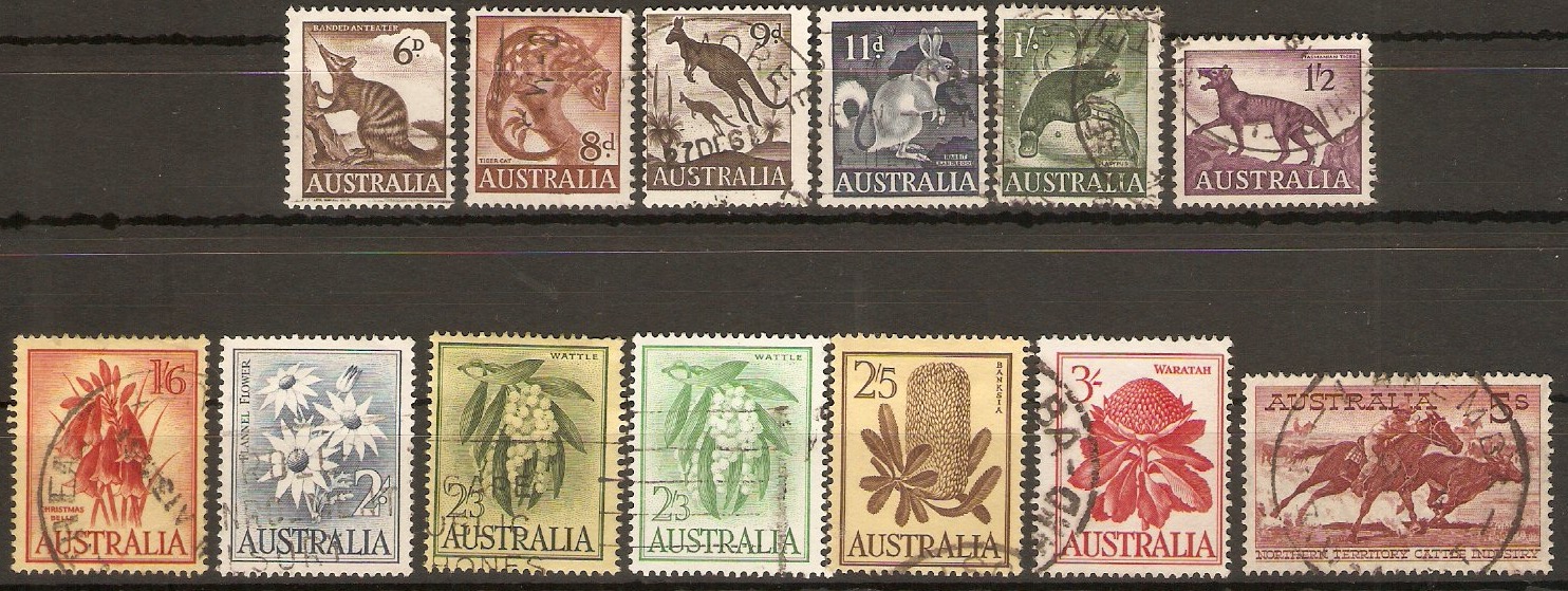 Australia 1959 Cultural set. SG316-SG327.