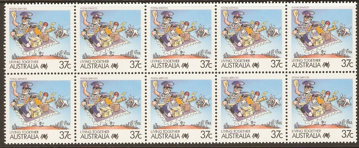 Australia 1985 37c "Living Together" Series. SG1121.