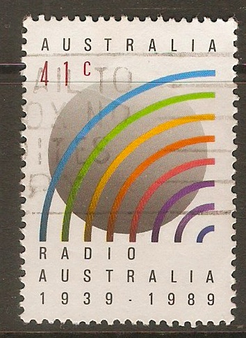 Australia 1989 41c Radio Anniversary. SG1228.