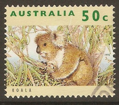 Australia 1992 50c Koala. SG1364.