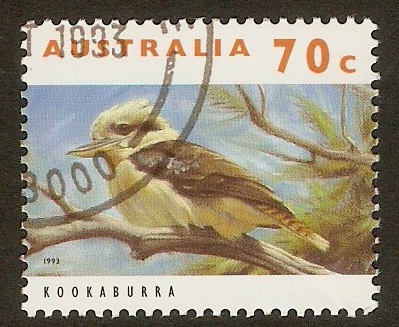 Australia 1992 70c Kookaburra. SG1366. - Click Image to Close