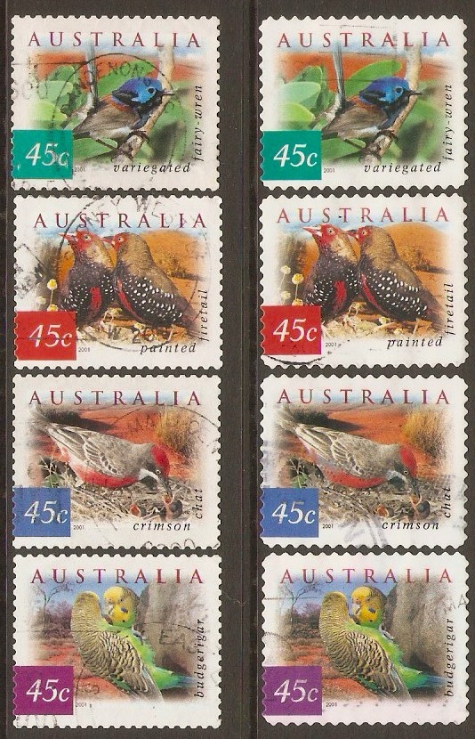 Australia 2001 Fauna & Flora (4th. Series) Set. SG2130-SG2133.