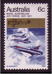 Australia 1971 RAAF Stamp. SG489.