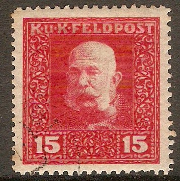 General Issue 1915 15h Rose-scarlet. SG30.