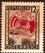 Austria 1946 SG No.932 with overprint. SG985.