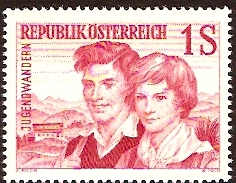 Austria 1960 Youth Hostel Stamp. SG1354.