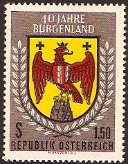 Austria 1961 Burgenland Commemoration. SG1376.