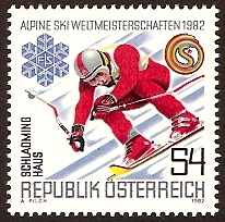 Austria 1982 Skiing Championships. SG1923.