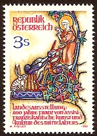 Austria 1982 Franciscan Art & Culture Stamp. SG1930.
