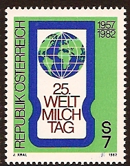 Austria 1982 Dairying Day Stamp. SG1932.