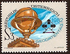 Austria 1982 Geodesists' Day Stamp. SG1941.