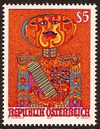 Austria 1991 Modern Art Stamp. SG2278.