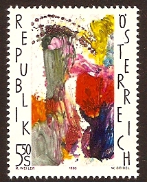 Austria 1993 Modern Art Stamp. SG2358.