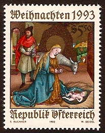 Austria 1993 Christmas Stamp. SG2362.