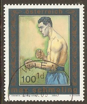 Austria 2005 100c Max Schmeling Commemoration Stamp. SG2752.
