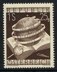 Austria 1953 Stamp Day. SG1252.