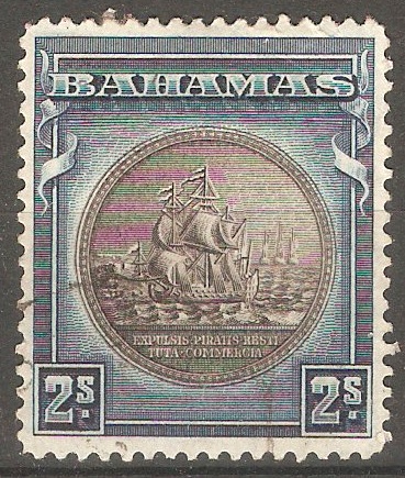 Bahamas 1931 2s Slate-purple and indigo. SG131a.