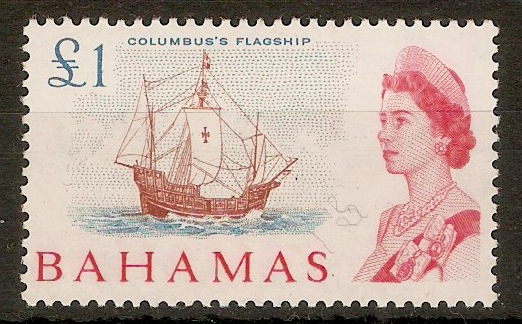 Bahamas 1965 1 Cultural series. SG261.