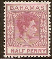 Bahamas 1938 d Brown-purple. SG149e. - Click Image to Close
