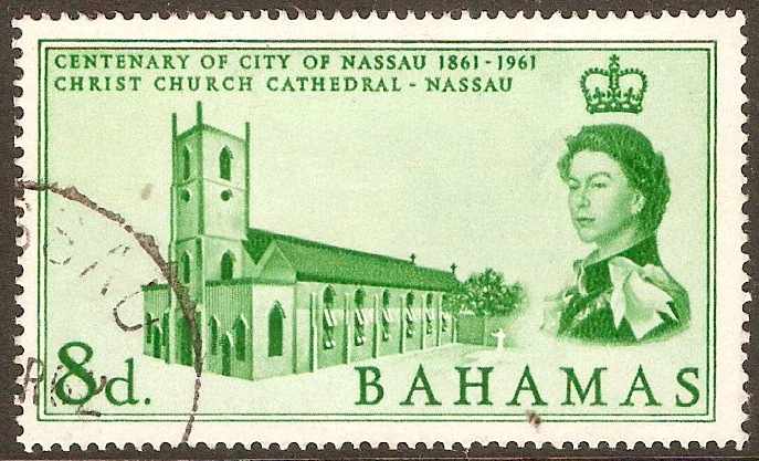 Bahamas 1962 8d Nassau Centenary series. SG221.