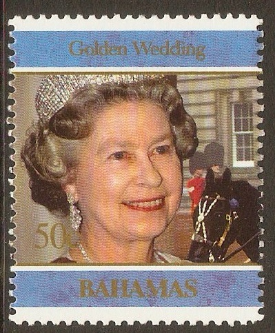 Bahamas 1997 50c Golden Wedding series. SG1114.