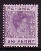 Bahamas 1938 2d Violet. SG153a.