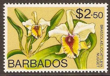 Barbados 1974 $2.50 Orchids Series. SG498.