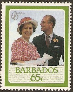 Barbados 1986 65c Queen's Birthday Series. SG812.