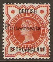 Bechuanaland 1888 d Vermilion. SG40.
