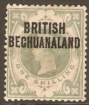 Bechuanaland 1891 1s Dull green. SG37.