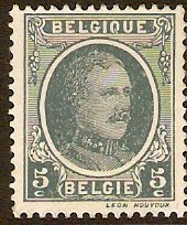 Belgium 1922 5c slate. SG352.