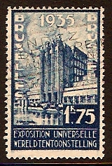 Belgium 1934 Brussels Exhibition. SG662.