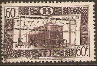 Belgium 1949 Railway Electrification. SGP1296.