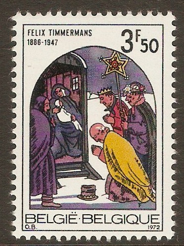 Belgium 1972 3f.50 Christmas stamp. SG2291.