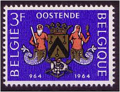 Belgium 1964 Millenary of Ostend Stamp. SG1889.