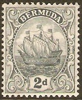 Bermuda 1910 2d. Grey. SG47.