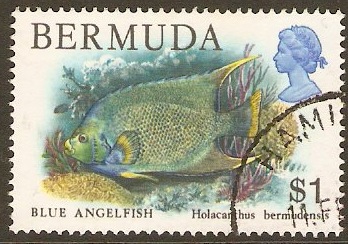 Bermuda 1978 $1 Wildlife Series. SG400.