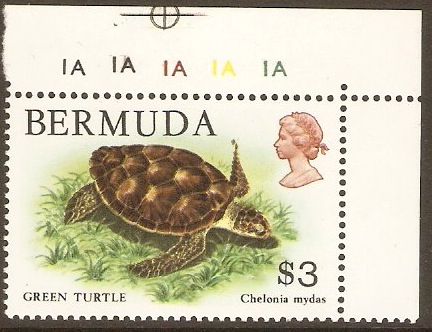 Bermuda 1978 $3 Wildlife Series. SG402.
