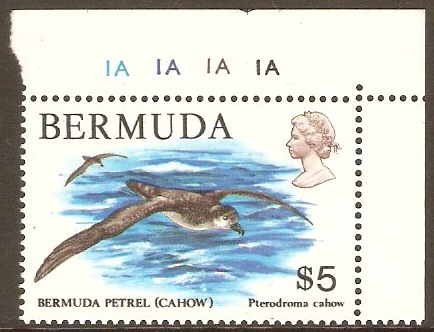 Bermuda 1978 $5 Wildlife Series. SG403.