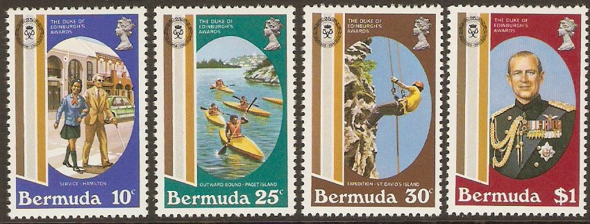 Bermuda 1981 Duke of Edinburgh Award Set. SG439-SG442.