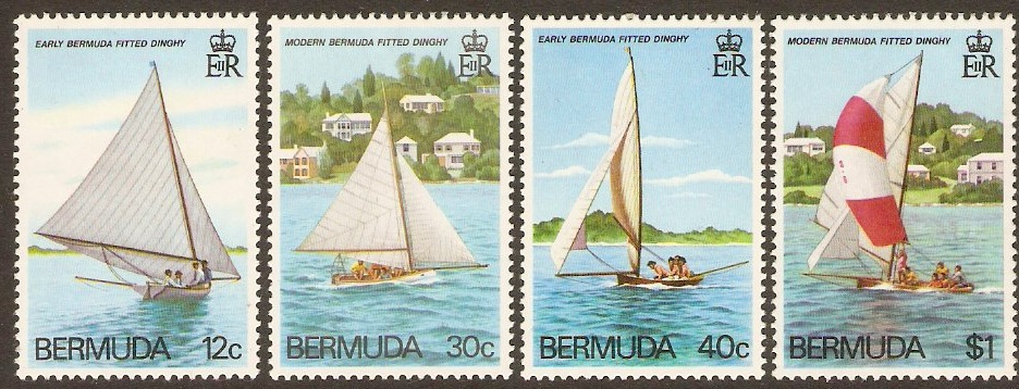 Bermuda 1983 Fitted Dinghies Set. SG461-SG464.