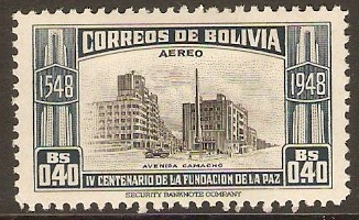 Bolivia 1951 40c La Paz Foundation Series. SG523.