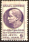 Brazil 1941 Order of Jesuits Stamp. SG646. - Click Image to Close