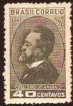 Brazil 1943 Ubaldino do Amaral Stamp. SG687.