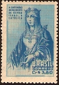 Brazil 1952 Isabella Stamp. SG821.