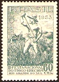 Brazil 1953 60c Wheat Festival Stamp. SG870.