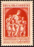 Brazil 1953 60c School Teachers Stamp. SG871.