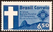 Brazil 1960 Baptist Stamp. SG1033.