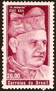 Brazil 1964 Pope John Stamp. SG1101.